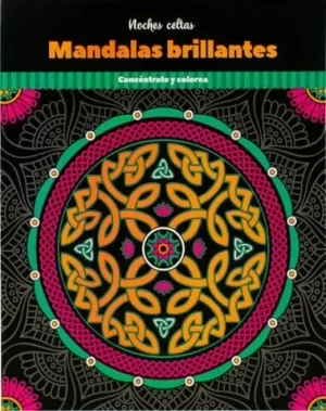 NOCHE FLORIDAS: MANDALAS BRILLANTES.