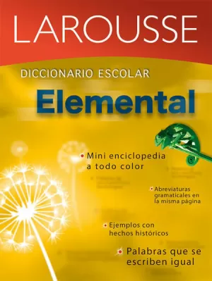 DICCIONARIO ESCOLAR ELEMENTAL