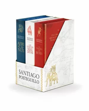 TRILOGÍA AFRICANUS (ESTUCHE CON: EL HIJO DEL CONSUL  LAS LEGIONES MALDITAS  LA TRAICIÓN DE ROMA)