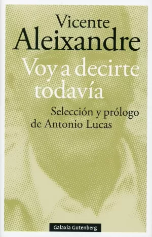 VOY A DECIRTE TODAVÍA
