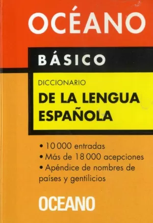 DICCIONARIO OCEANO BASICO DE LA LENGUA ESPAÑOLA