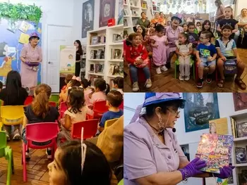 Gabolibrospeques reúne a las familias en el cuentacuentos 